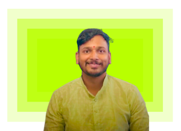 Vikash posing for picture